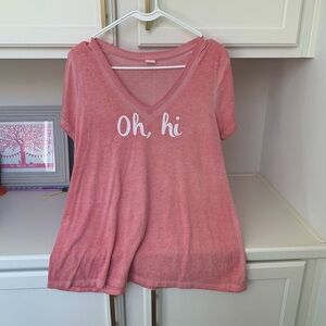 Women’s Oh, Hi T-Shirt Size Large